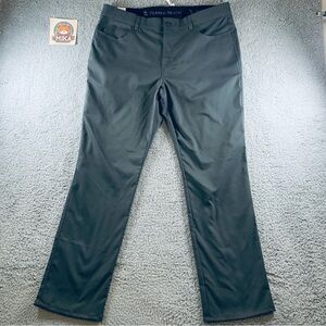 NWT | Pebble Beach Pants Men's Dry-Luxe‎ Performance Zip Fly Asphalt Size 38x32